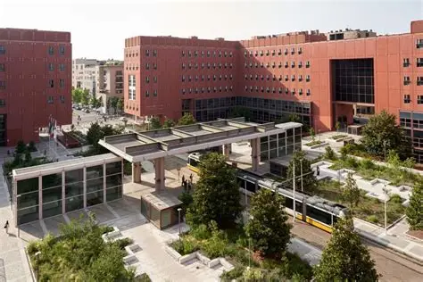 University area in Milan