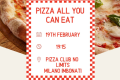 All you can eat Pizza
